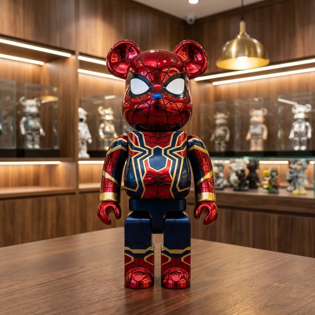 Bearbrick Spider-Man Iron Spider - gallery lifestyle