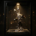 Bugs Bunny Boxing - Silver/Black - display case