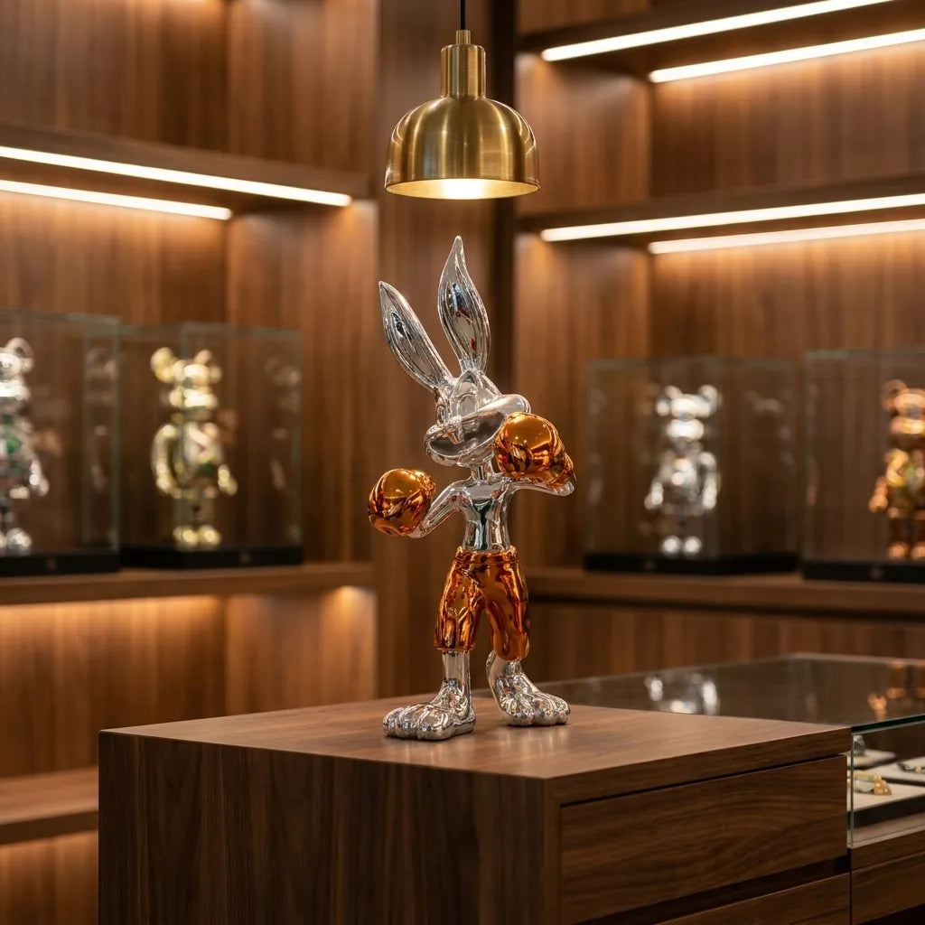 Bugs Bunny Boxing - Silver/Orange - gallery lifestyle
