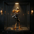 Daffy Duck - Chrome Black - display case
