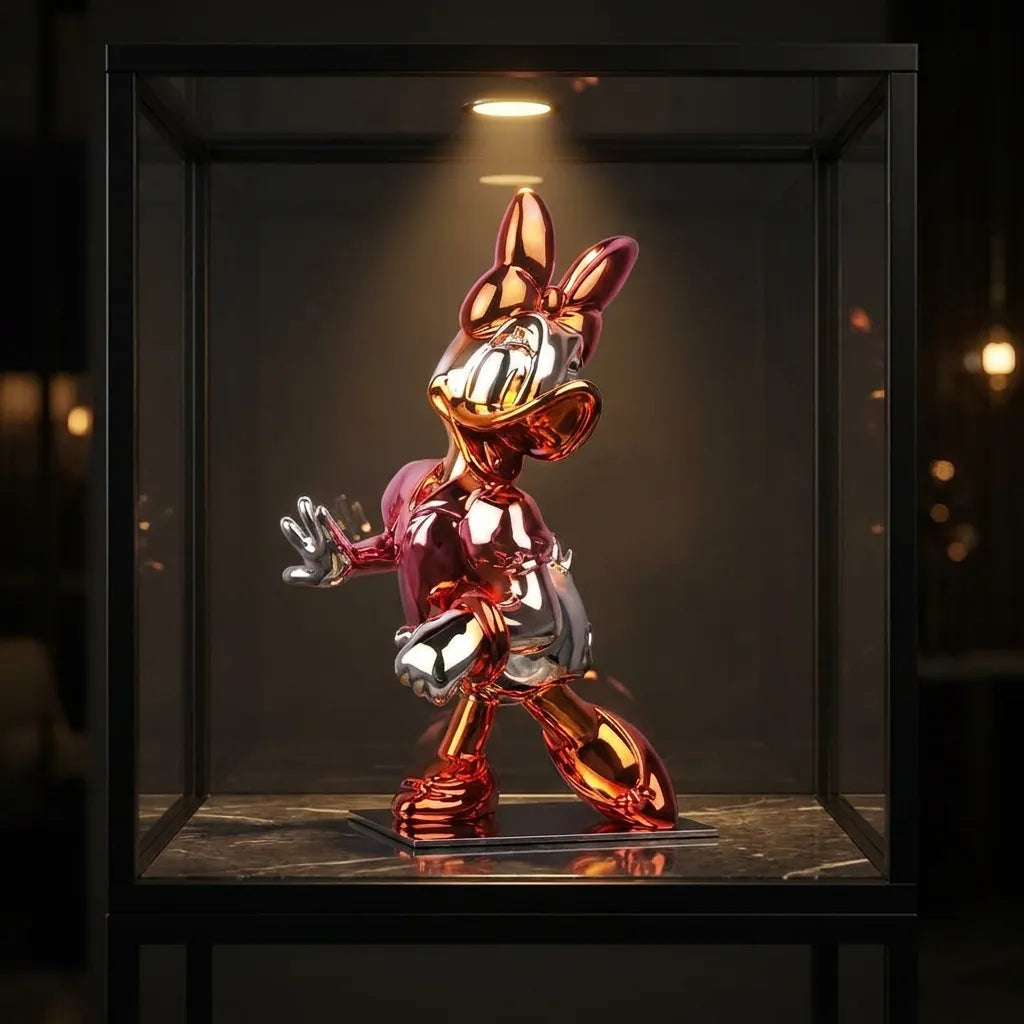 Daisy Duck - Chrome Pink (C) - display case