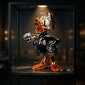 Donald Duck   Chrome Black - display case