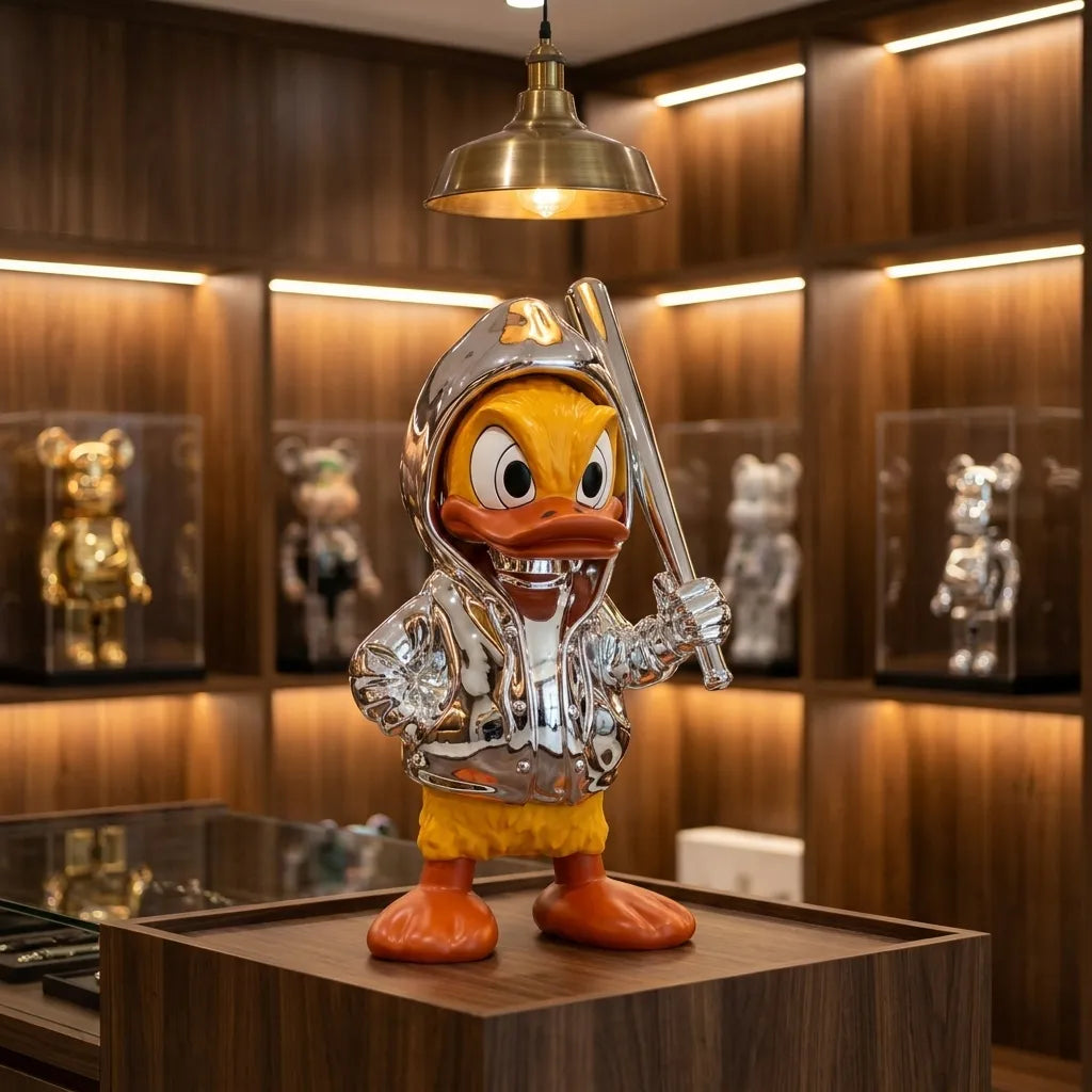 Donald Duck - Silver Hoodie Bat - gallery lifestyle