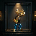 Popeye - Chrome Gold/Blue - display case