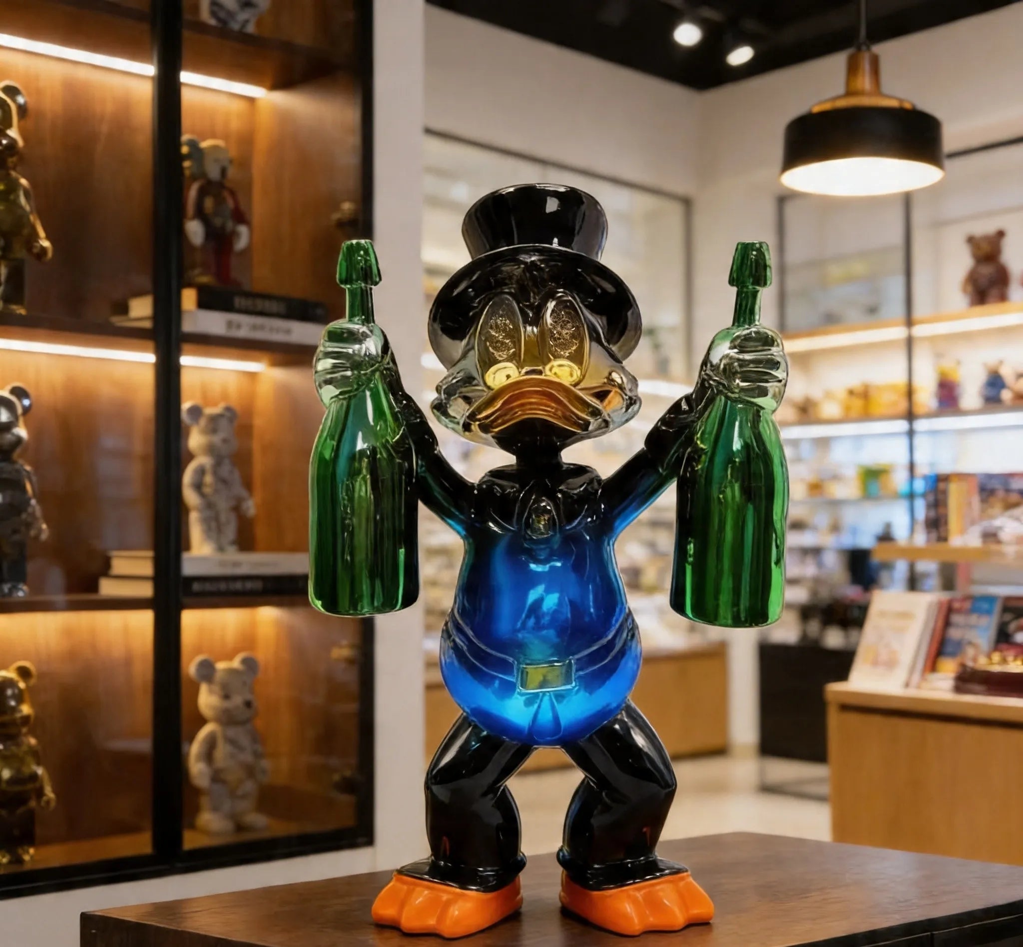 Scrooge McDuck - Bottles Blue - gallery lifestyle