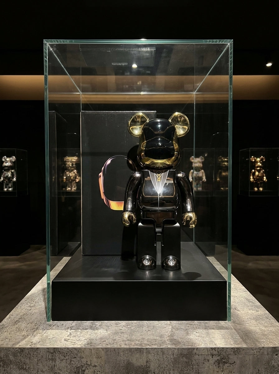Bearbrick - Daft Punk in display case