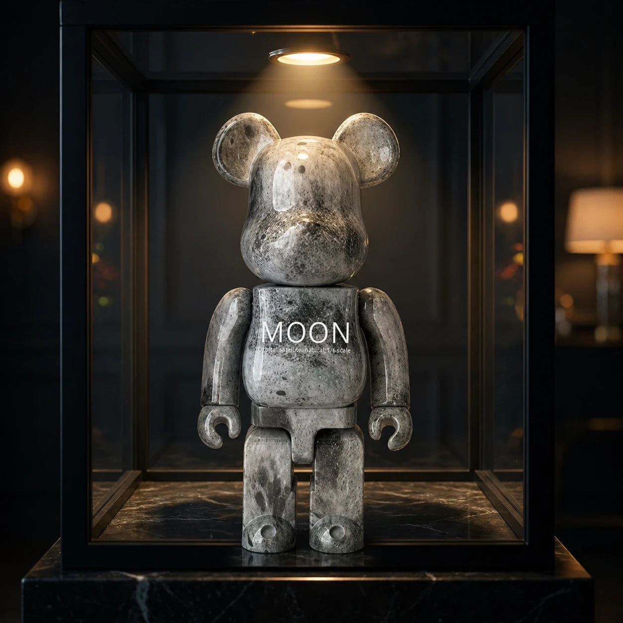 Bearbrick - Moon Apollo 11