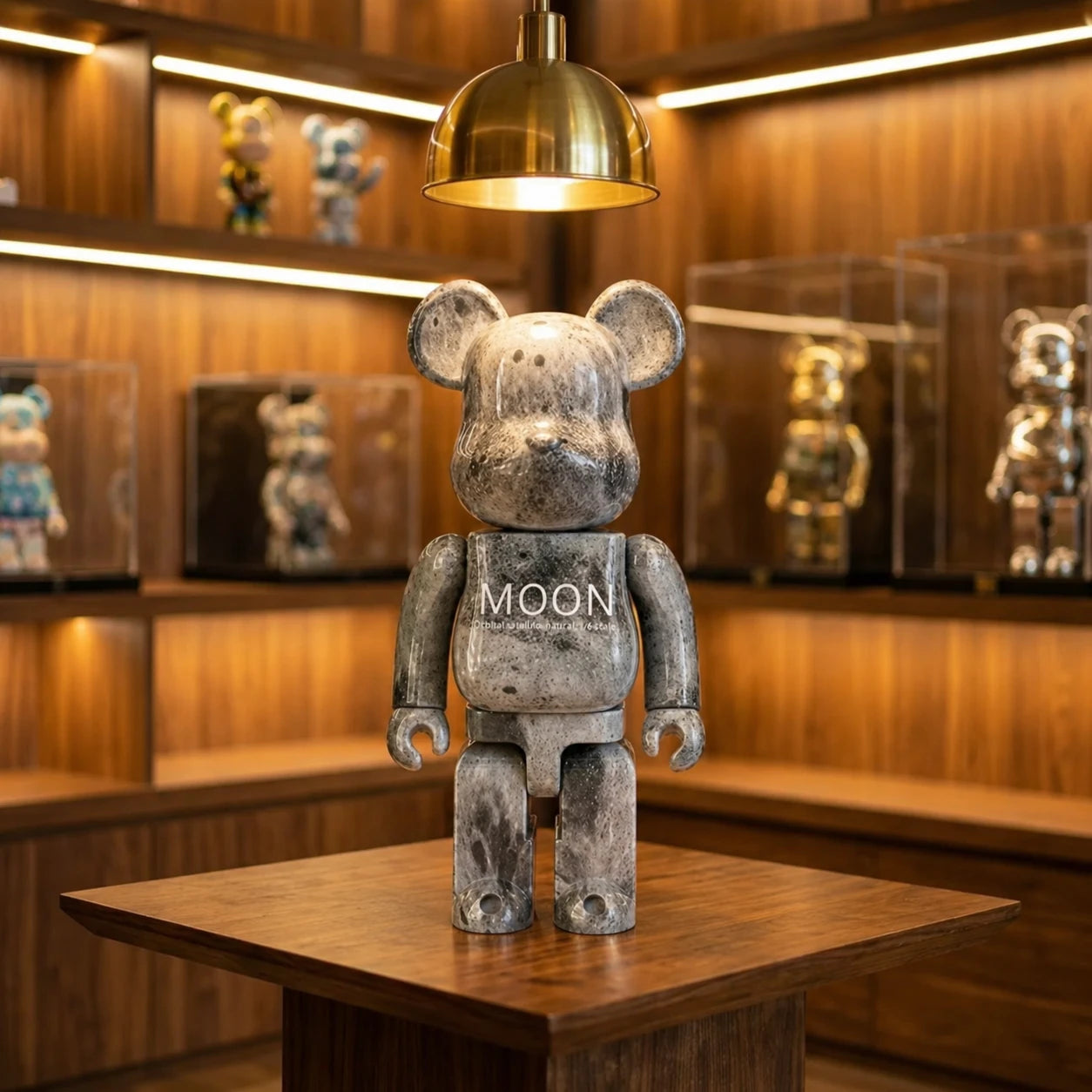 Bearbrick - Moon Apollo 11