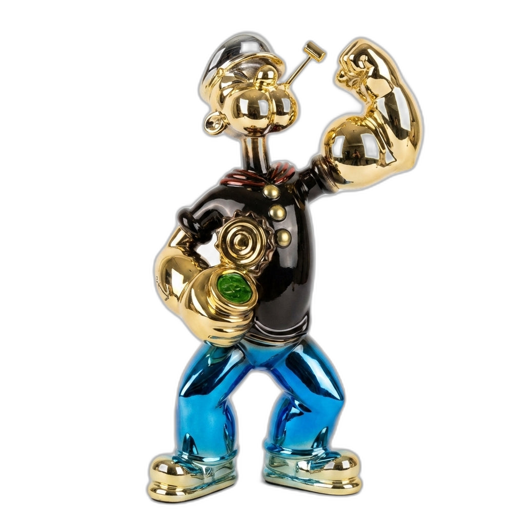 Popeye - Chrome Gold/Blue