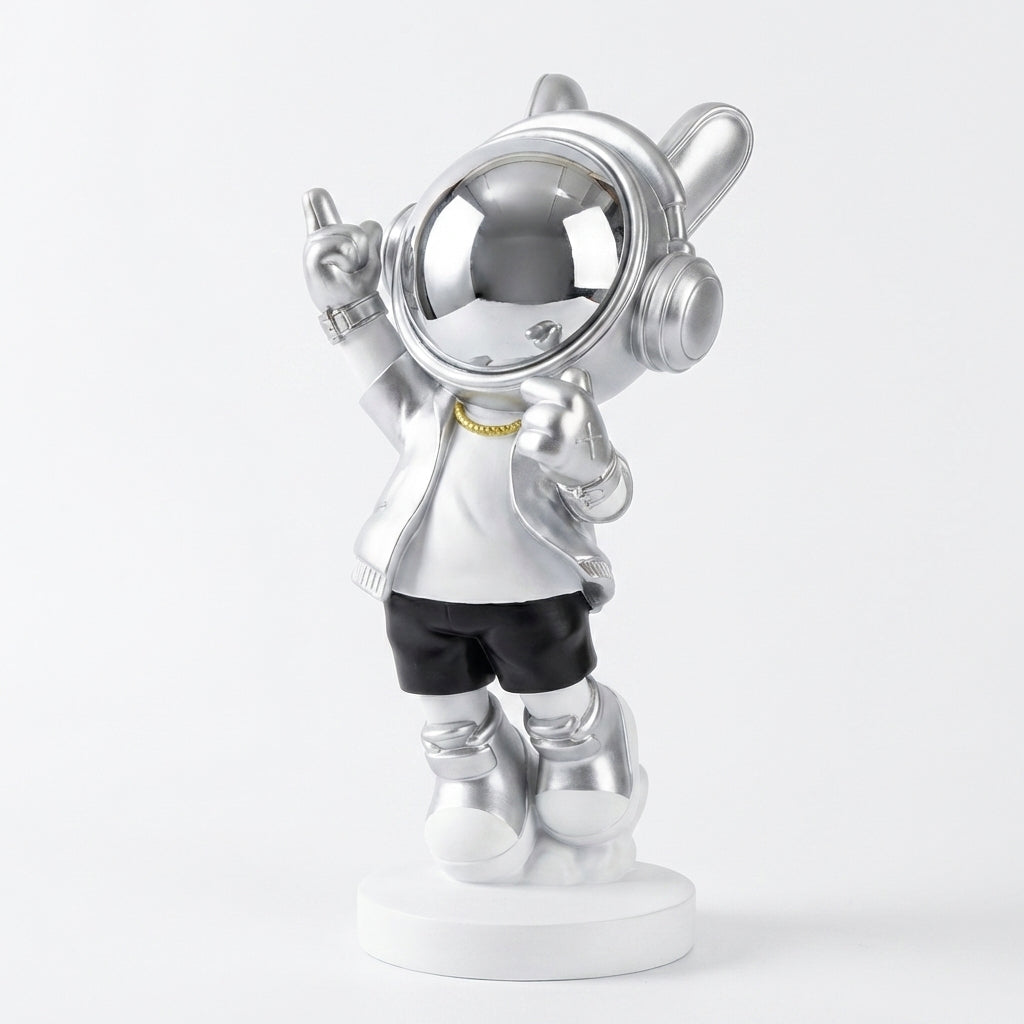 Astronaut Kid - Silver - Silent Moon