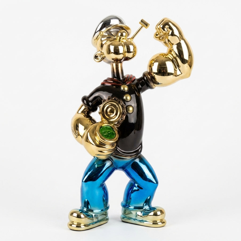 Popeye - Chrome Gold/Blue - Silent Moon