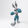 Bugs Bunny Boxing - Silver/Blue - Silent Moon